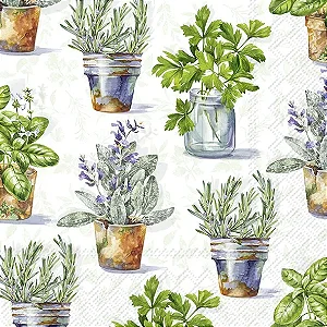Guardanapo Unitario - AROMATIC HERBS