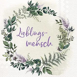 Guardanapo Unitário - LIEBLINGSMENSCH