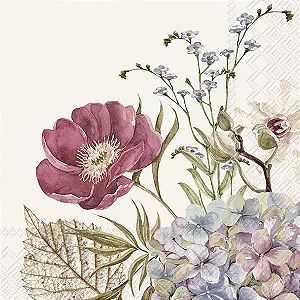 Guardanapo Unitário - BELLES FLEURS