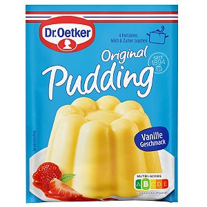 Pudding Vanille – Pudim de Baunilha Importado da Alemanha