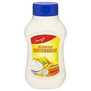 JT Delikatesse Mayonnaise 80% 500ml – Maionese Alemã