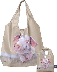 Ecobag PIG RUFFY - Sacola Reutilizável - Importada da Alemanha