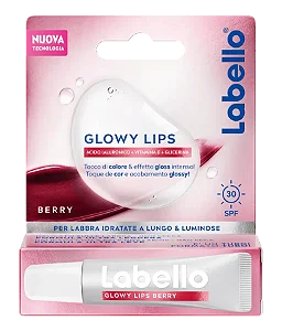 Labello Glowy Lips Berry FPS 30 | Importado da Alemanha