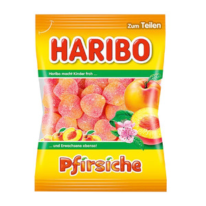 Haribo Pfirsiche 175g - Balas de goma sabor Pêssego - Fabricados na Alemanha