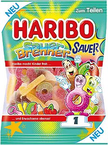 Haribo Sauer Brenner 160g - Fabricado na Alemanha
