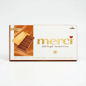 Merci Edel Nougat Hazelnut Creme 112g - Importado da Alemanha