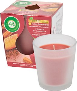 Vela Air Wick Pommes et Cannelle – Maçã e Canela