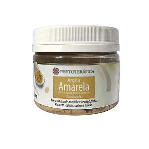 Argila Amarelo: nutre e revitaliza