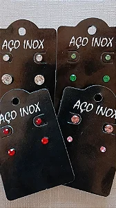 Kit 20 brincos pequenos sortidos