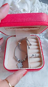 Conjunto Pulseira e anél, aço inoxidável