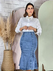 SAIA SEREIA BORDADA - SKAYBLUE