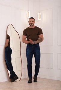 CALÇA MASCULINA JEANS - BIGODE