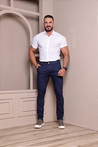 CALÇA MASCULINA JEANS - BOLSO
