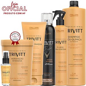 Kit Profissional Trivitt de Salão de 6 produtos