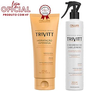 Hidratação Trivitt 200g e O Segredo do cabeleireiro