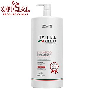Shampoo Hidratante Itallian Color 2,5L para Proteção da Cor