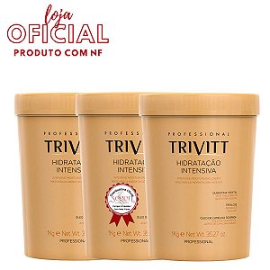 Kit Trivitt 3 unidades de Hidratação intensiva 1kg