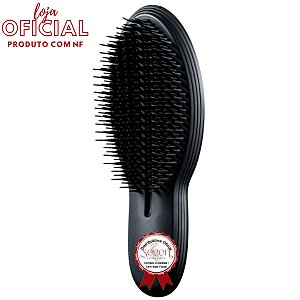 Escova de cabelo Finalizadora Tangle Teezer - The Ultimate Finisher Black Preta