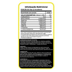 Pré Treino Nuke 300g Pre Workout - Pina Colada
