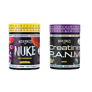 Pré treino Nuke 300g + Creatine P.A.N.M. 300g