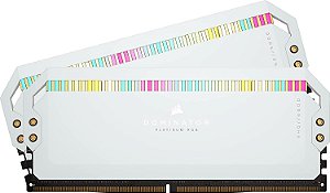 MEMORIA CORSAIR DOMINATOR PLATINUM RGB WHITE SDRAM DDR5 32GB KIT 2x16GB 5600MHZ