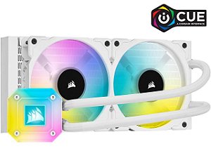 WATER COOLER CORSAIR ICUE H100I ELITE CAPELLIX WHITE 240MM CW-9060050-WW