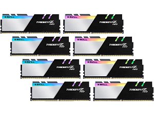 MEMORIA G.SKILL TRIDENT Z NEO SERIES 256GB 8X32GB DDR4 3600MHZ F4-3600C18Q2-256GTZN