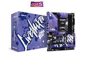 PLACA MAE ASROCK Z790 LIVEMIXER PCI-E 5.0 DDR5 USB3.2 M.2 ATX LGA 1700