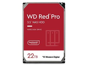 HDD WESTERN DIGITAL RED PRO 22TB 7200 RPM 512MB CACHE SATA 6.0GB/S 3.5 WD221KFGX