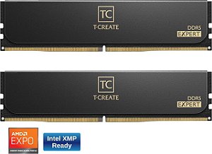 MEMORIA TEAMGROUP T-CREATE EXPERT SDRAM DDR5 32GB KIT 2x16GB 7200MHZ CTCED532G7200HC34ADC01