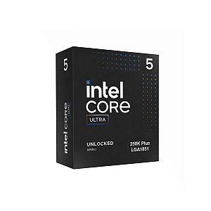 PROCESSADOR INTEL CORE ULTRA 5 250K PLUS SERIES 2 ARROW LAKE 18-CORE (6P+12E) 5.3GHZ 125W LGA 1851 BX80768250K