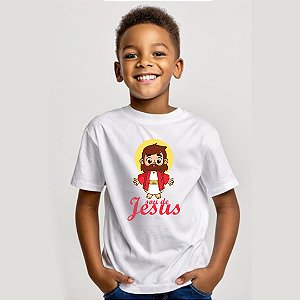 Camiseta Infantil Sou De Jesus