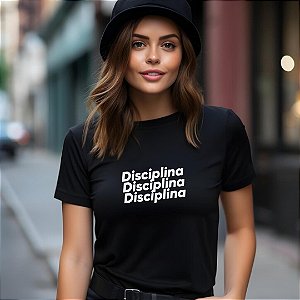 Baby Look Disciplina Preta