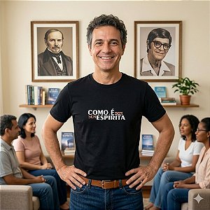 Camiseta Como É Bom Ser Espírita