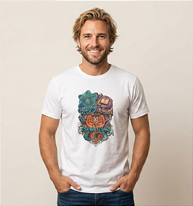 Camiseta Ciência, Filosofia e Religião BRANCA