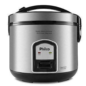 Panela de Arroz Inox Visor de Vidro 10 Xícaras PH10P Philco