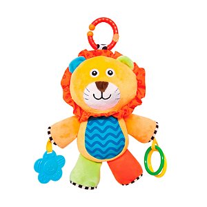 Brinquedo Interativo Para Bebê Leãozinho Treme Treme Buba