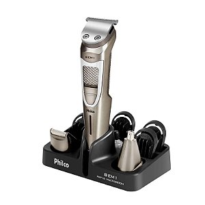 Aparador De Pelos Barba Nariz Orelha 8 Em 1 Bivolt Philco