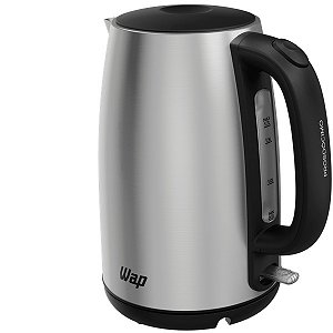 Chaleira Elétrica Inox WAP 1,7L com Desligamento Automático