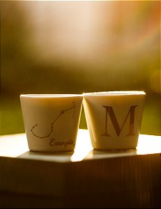 Vela Signo Porcelana