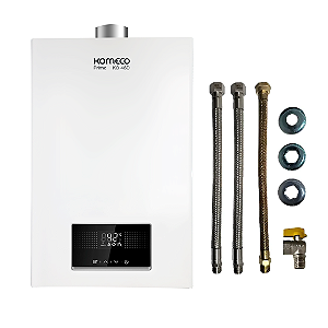 Aquecedor Komeco KO 46 D Prime WiFi 46,5L GLP Branco + Kit Instalação