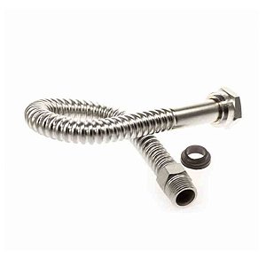 Flexível Água Quente Ou Fria Aquecedor 30cm 1/2 M X 3/4 F