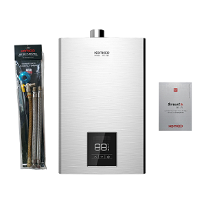 Aquecedor De Água A Gás Komeco Ko 21 Di Prime Com Módulo Wi Fi E Kit Glp