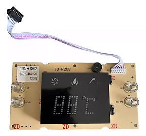Display Digital Aquecedor Komeco Ko 15 D / Di E Ko 20 D / Di