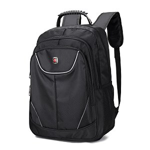 Mochila Masculina Faculdade Resistente Impermeável Cabo em Aço com espaço p/ Notebook (A889)