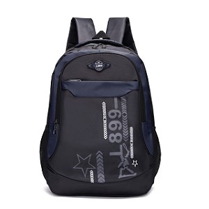 Mochila Masculina p/ Escola e Faculdade Resistente Impermeável Bolso de Notebook (A67)