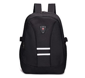 Mochila Masculina p/ Escola e Faculdade Resistente à Agua Bolso de Notebook (A713)