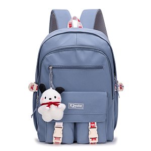 Mochila Escolar Grande Versão Coreana/Japonesa Antifurto Impermeável  (8656)