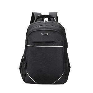 Mochila Masculina Impermeável para Notebook com Alça em Cabo de Aço (A101)