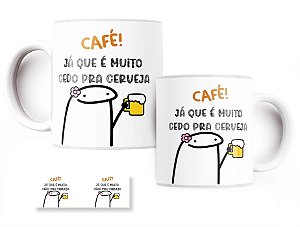 Caneca Florks Meme O Problema Não é Acordar Cedo, é Acordar Pobre - Xícara  de Café Divertida Humor - Persomax - Caneca de Chá e Café - Magazine Luiza